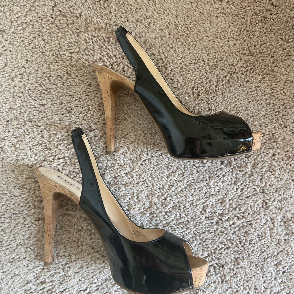 Guess platform heels